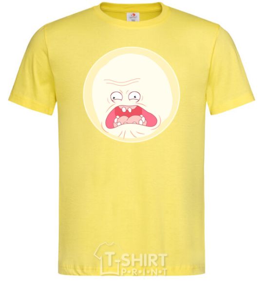 Men's T-Shirt Rick and Morty sunshine scream tsui cornsilk фото