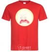 Men's T-Shirt Rick and Morty sunshine scream tsui red фото