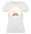 Women's T-shirt Rick and Morty sunshine scream tsui White фото