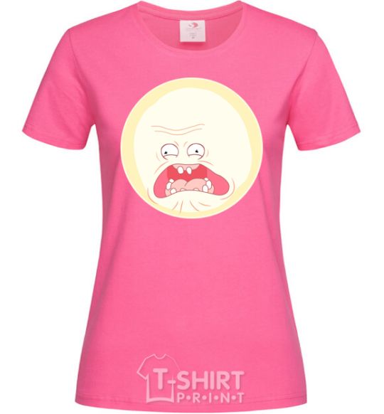 Women's T-shirt Rick and Morty sunshine scream tsui heliconia фото