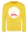 Sweatshirt Rick and Morty sunshine scream tsui yellow фото