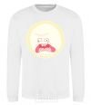 Sweatshirt Rick and Morty sunshine scream tsui White фото