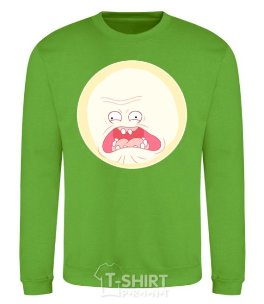 Sweatshirt Rick and Morty sunshine scream tsui orchid-green фото