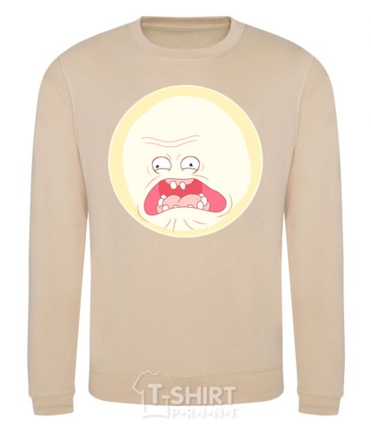 Sweatshirt Rick and Morty sunshine scream tsui sand фото