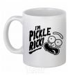 Ceramic mug Pickle Rick White фото