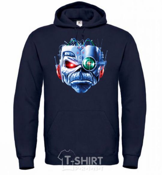 Men`s hoodie Daco airon maiden navy-blue фото