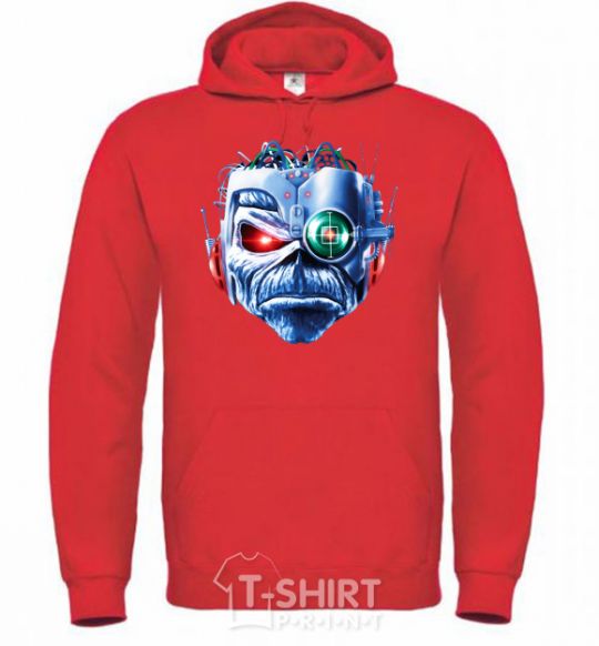 Men`s hoodie Daco airon maiden bright-red фото