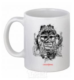 Ceramic mug Iron maiden creeptonic White фото