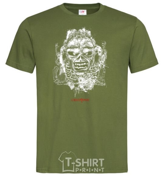 Men's T-Shirt Iron maiden creeptonic millennial-khaki фото