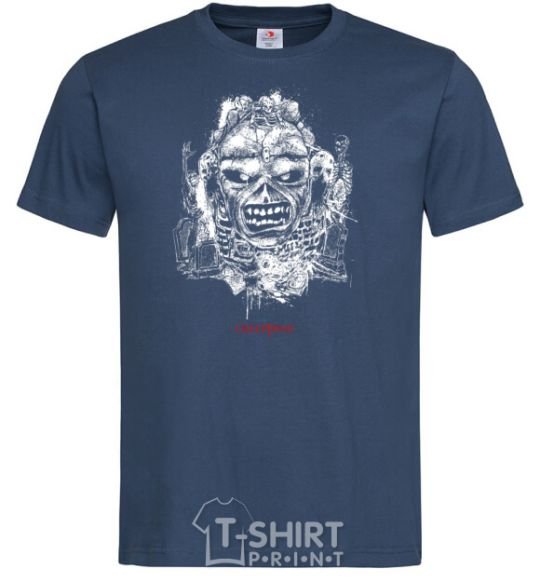 Men's T-Shirt Iron maiden creeptonic navy-blue фото