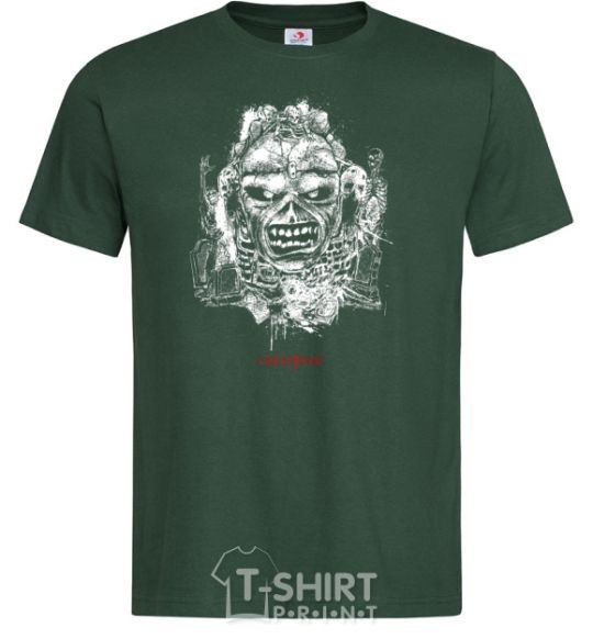 Men's T-Shirt Iron maiden creeptonic bottle-green фото