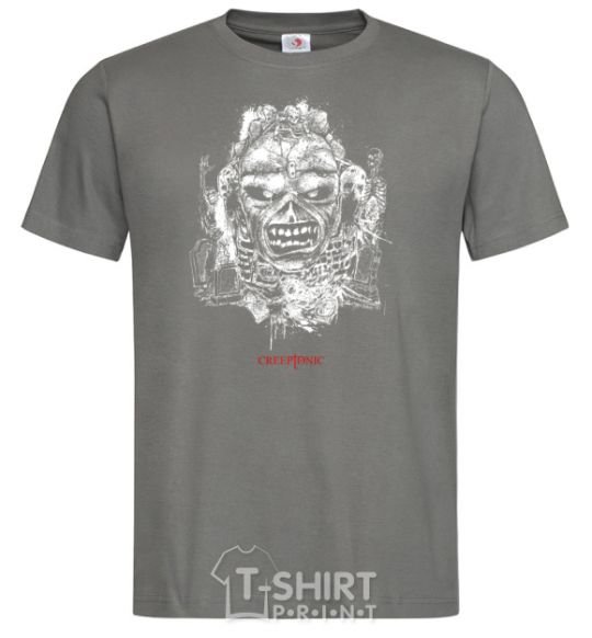 Men's T-Shirt Iron maiden creeptonic dark-grey фото