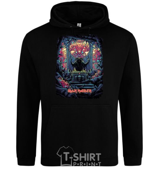 Men`s hoodie Iron maiden revelations black фото