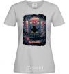 Women's T-shirt Iron maiden revelations grey фото