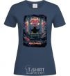 Women's T-shirt Iron maiden revelations navy-blue фото