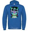 Men`s hoodie Iron maiden speed of light royal фото