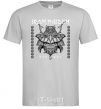 Men's T-Shirt Iron maiden stratego grey фото