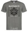 Men's T-Shirt Iron maiden stratego dark-grey фото