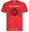 Men's T-Shirt Iron maiden stratego red фото