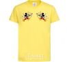 Kids T-shirt Mickey Mouse cupid cornsilk фото