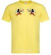 Men's T-Shirt Mickey Mouse cupid cornsilk фото