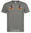 Men's T-Shirt Mickey Mouse cupid dark-grey фото