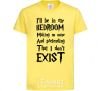 Kids T-shirt Dont exist cornsilk фото