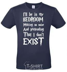 Men's T-Shirt Dont exist navy-blue фото