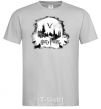 Men's T-Shirt Harry Potter Hogwarts grey фото