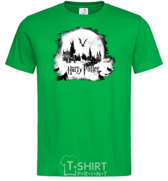 Men's T-Shirt Harry Potter Hogwarts kelly-green фото