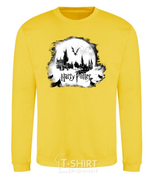 Sweatshirt Harry Potter Hogwarts yellow фото