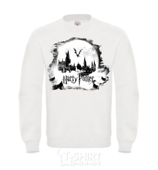 Sweatshirt Harry Potter Hogwarts White фото