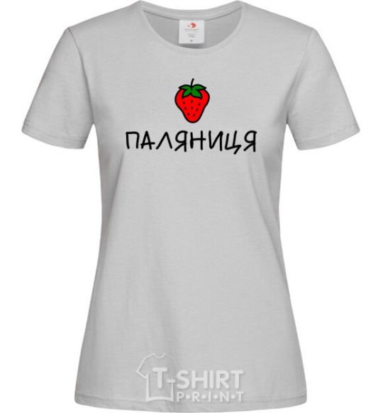 Женская футболка Паляниця Серый фото