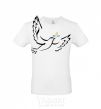 Men's T-Shirt The Dove of Peace of Ukraine White фото