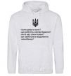 Men`s hoodie Do the oxen roar sport-grey фото