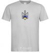Men's T-Shirt Emblem with a heart grey фото