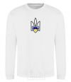 Sweatshirt Emblem with a heart White фото