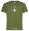 Men's T-Shirt Emblem with a heart millennial-khaki фото