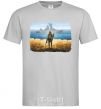 Men's T-Shirt Stamp of Ukraine grey фото