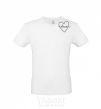 Men's T-Shirt Will Embroidery White фото