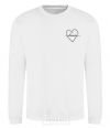 Sweatshirt Will Embroidery White фото