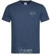 Men's T-Shirt Will Embroidery navy-blue фото