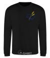 Sweatshirt Ukraine and spikelets Embroidery black фото