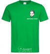 Men's T-Shirt Arestovich is staying calm kelly-green фото