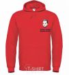 Men`s hoodie Arestovich is wetting himself bright-red фото