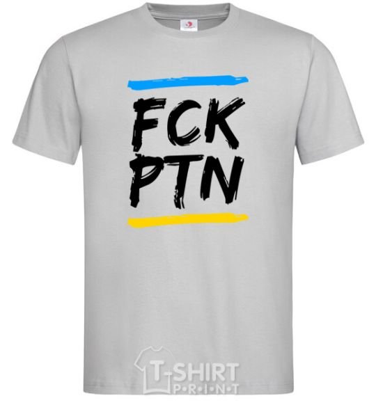 Мужская футболка FCK PTN Серый фото