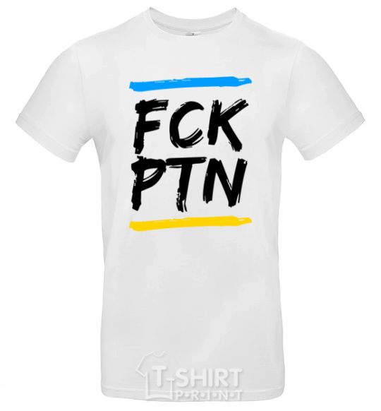Мужская футболка FCK PTN Белый фото
