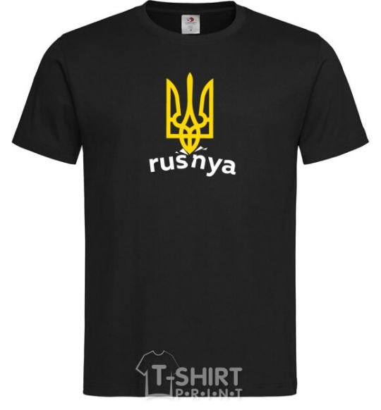 Men's T-Shirt Rusnya black фото