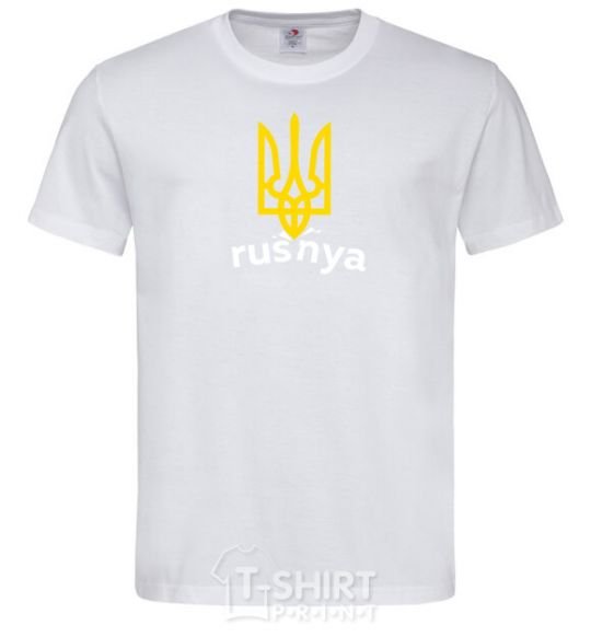 Men's T-Shirt Rusnya White фото