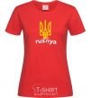 Women's T-shirt Rusnya red фото
